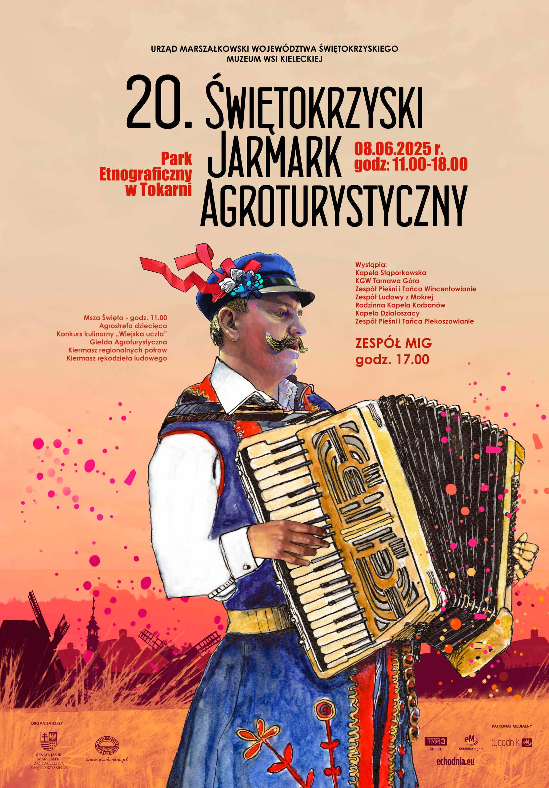 Świętokrzyski Jarmark Agroturystyczny w Tokarni – święto tradycji, smaków i rodzinnej zabawy!